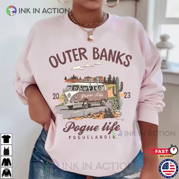 Outer Banks 3 Shirt, Vintage Pogue For Life, OBX3 Poguelandia Shirt