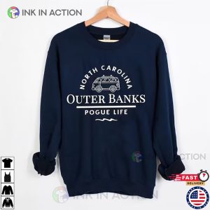 Outer Banks Crewneck Shirt, Pogue Life North Carolina T-Shirt