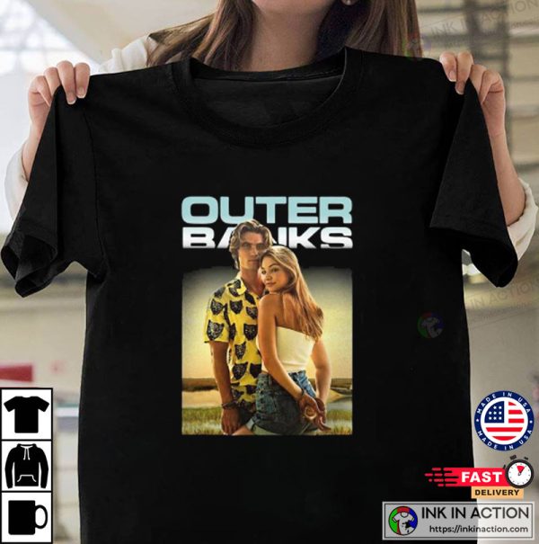 Outer Banks Shirt, John B And Sarah Poster T-shirt