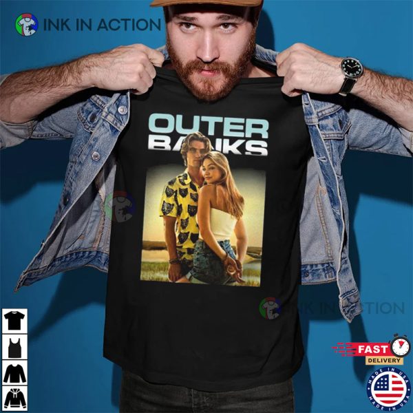 Outer Banks Shirt, John B And Sarah Poster T-shirt