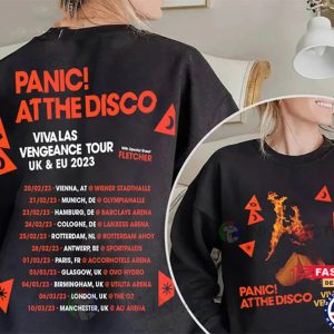 Panic At The Disco Tour 2023 Shirt Viva Las Vengeance Tour Shirt 2