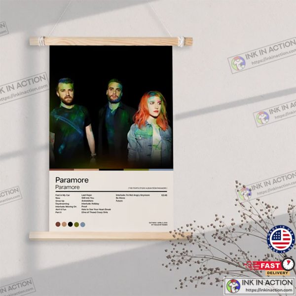 Paramore Album Print Home Decor Poster