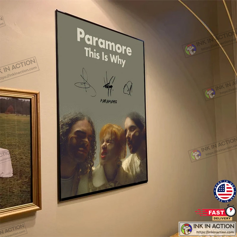 Paramore This is Why Album Poster - Print your thoughts. Tell your stories.