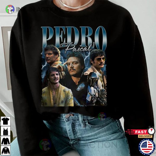 Pedro Pascal 90s Vintage Shirt