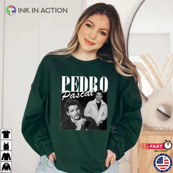 Pedro Pascal Shirt, Retro Vintage Pedro Pascal Shirt