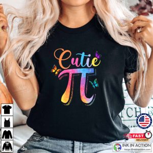 Pi Pretty Math Butterfly Girls Pi T Shirt 3