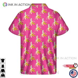 Pink Banana Hawaiian Shirt