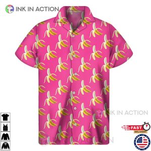 Pink Banana Hawaiian Shirt 2