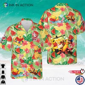 Pooh And Friends Hawaiian Shirt Summer Disney Hawaiian Shirt 3