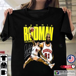 Rodman Brand Washed Black T-Shirt