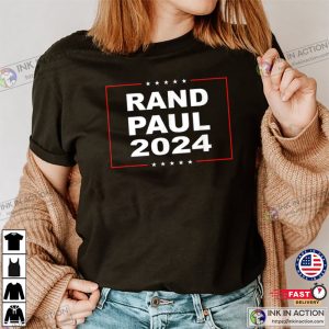 Rand Paul 2024 For President T Shirt 4 Ink In Action