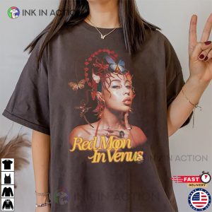 Red Moon in Venus Tour Kali Unchis Shirt 2 Ink In Action