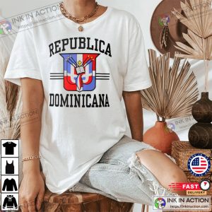 Republica Dominicana T Shirt 3 Ink In Action