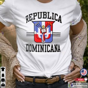 Republica Dominicana T Shirt 4 Ink In Action