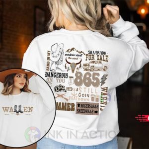 Retro Wallen Western Shirt, Cowboy Wallen Shirt