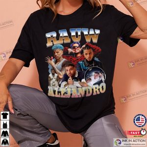 Rock Music Rauw Alejandro Word Tour 2023 Simple T Shirt 1