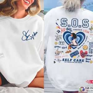 SZA SOS Full Tracklist Shirt, Vintage SZA Shirt, SZA Merch