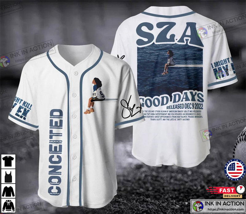 Personalized SZA SOS New Album Baseball Jersey - Printing Ooze