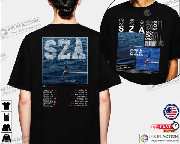 SZA SOS New Album Shirt, The S.O.S North American Tour Shirt