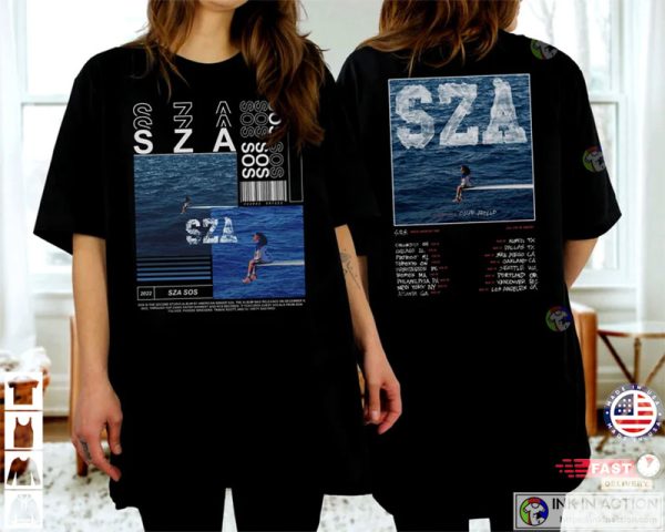 SZA SOS New Album Shirt, The S.O.S North American Tour Shirt