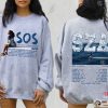 SZA SOS New Album The S.O.S North American Tour Shirt