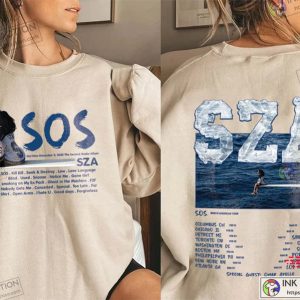 SZA SOS New Album Sweatshirt The S.O.S North American Tour Shirt 3