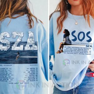 SZA SOS New Album Sweatshirt, The S.O.S North American Tour Shirt