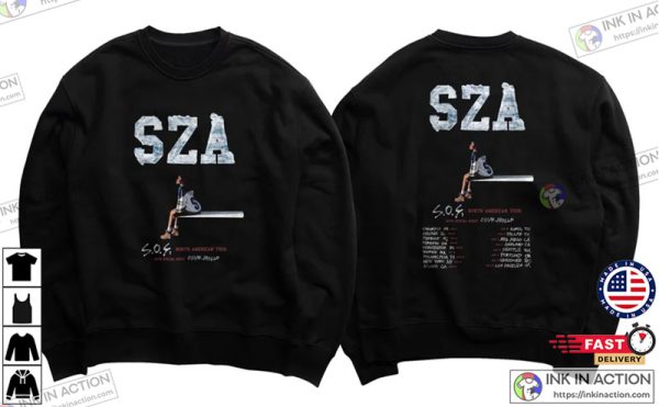 SZA SOS America Tour Graphic Tee T-Shirt