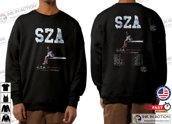 SZA SOS America Tour Graphic Tee T-Shirt