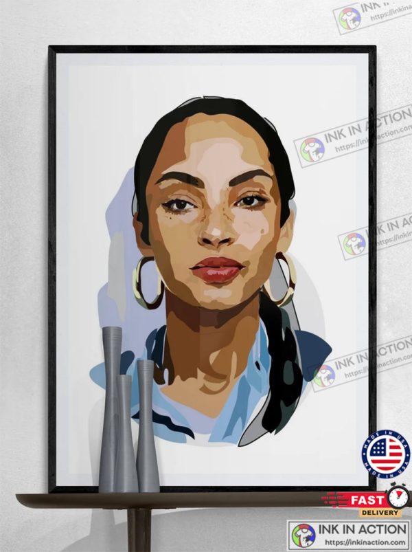 Sade Adu Art Print Poster