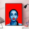 Sade Adu Hand Drawn Aesthetic Wall Art Poster