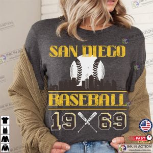 San Diego Baseball MLB Padres T Shirt 1