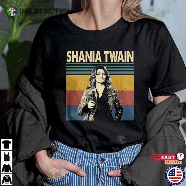 Shania Twain Retro Vintage T-Shirt