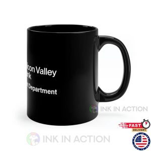 Silicon Valley Bank SVB Risk Management Department Black Mug 1