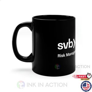 Silicon Valley Bank SVB Risk Management Department Black Mug 2