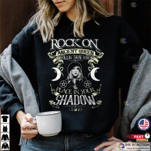 Stevie Nicks Shirt Vintage Fleetwood Mac Rock Band T shirt 4 Ink In Action