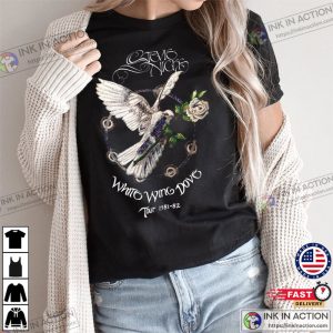 Stevie Nicks White Winged Dove T Shirt 3 Ink In Action