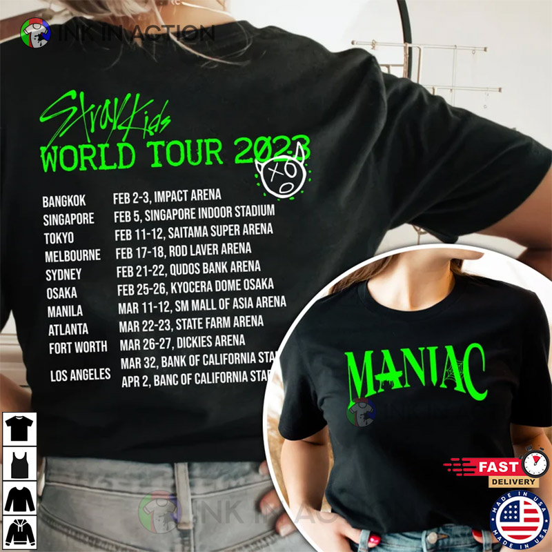 Stray Kids World Tour 2023 Shirt