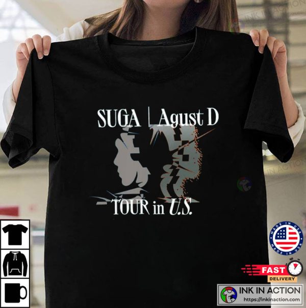 Suga Agust D Tour T-shirt, Min Yoongi Shirt, Agust D T-shirt