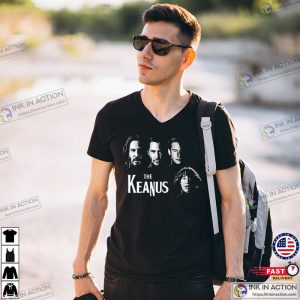 The Keanus Keanu Reeves Beatles Mashup John Wick T Shirt 2 Ink In Action
