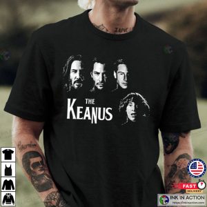 The Keanus Keanu Reeves Beatles Mashup John Wick T-Shirt