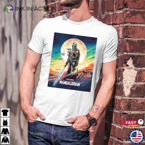 The Mandalorian Season 3 Baby Yoda Under The Moon T shirt Star War Shirt 1