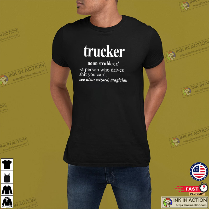 Best Truckin Dad Ever Trucker Shirt Funny Truck Driver Men - Truck Driver  Men Women Gifts - Mug