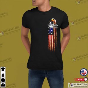Trucker American Pride Flag Trucking Shirt