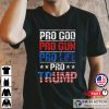 Trump 2024 American Flag Vintage T-Shirt