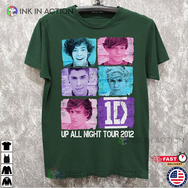Up All Night Tour 2012 Shirt, One Direction Shirt