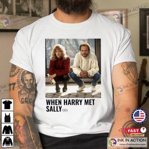 Vintage 80s Movie When Harry Met Sally T Shirt 3