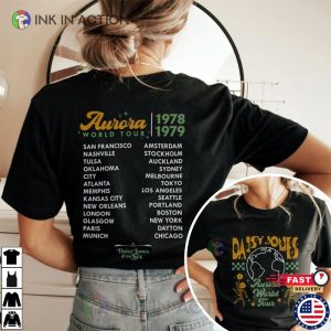 Vintage Aurora World Tour Daisy Jones & The Six Shirt