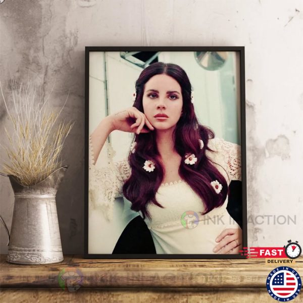 Vintage Lana Del Rey Wall Art Poster