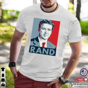 Vintage Rand Paul T Shirt 2 Ink In Action